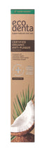 Load image into Gallery viewer, ECODENTA Certified Organic Anti-Plaque Toothpaste with Coconut Oil 75ml