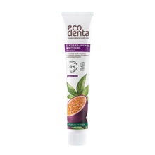 Load image into Gallery viewer, ECODENTA Certified Organic Whitening Passion Fruit Toothpaste with Enzymes 75ml