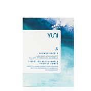 Load image into Gallery viewer, YUNI Shower Sheets Large natural biodegradable Body Wipes - Box of 12