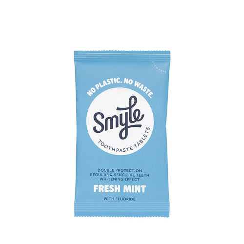 SMYLE Fluoride Toothpaste Tablets, 63 Tabs, Refill Pack