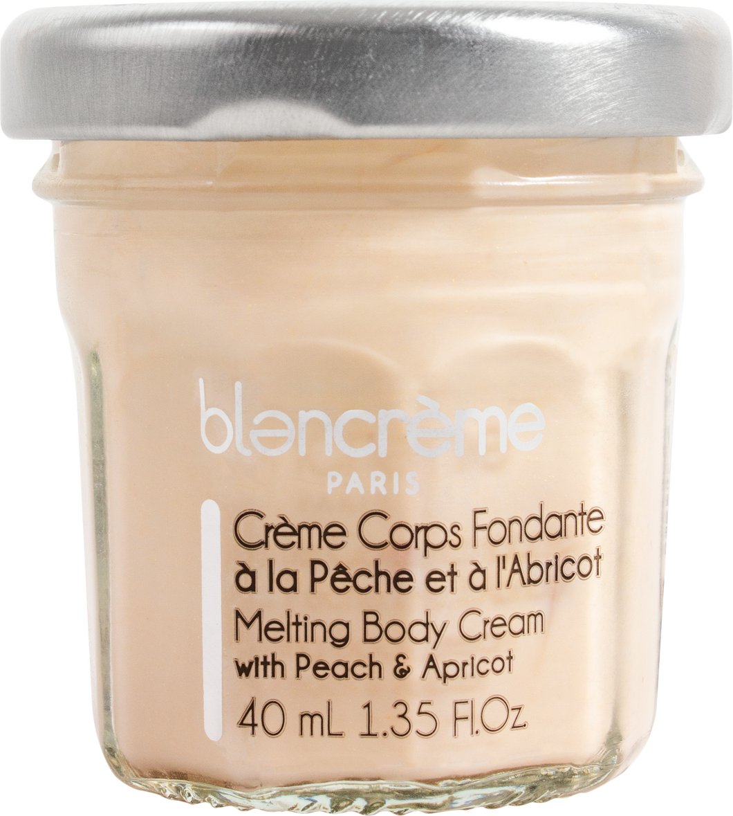 BLANCREME Body Cream Peach and Apricot Travel Size 40ml