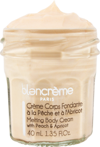 BLANCREME Body Cream Peach and Apricot Travel Size 40ml