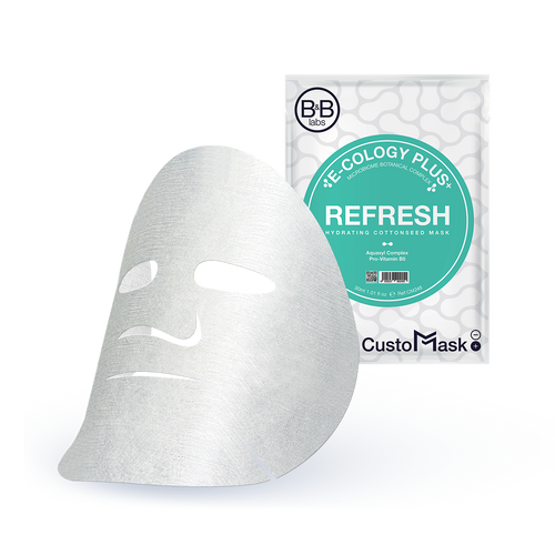 B&B LABS Customask Refresh Hydrating Cottonseed Mask Single