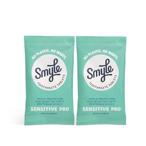 SMYLE Sensitive Pro. Toothpaste Tablets, 63 Tabs, Refill Pack