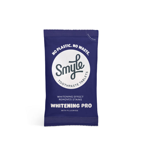 SMYLE Whitening Pro. Toothpaste Tablets, 63 Tabs, Refill Pack