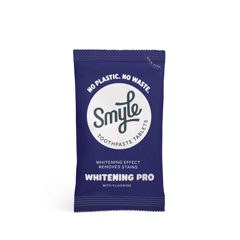 SMYLE Whitening Pro. Toothpaste Tablets, 63 Tabs, Refill Pack