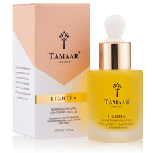 Load image into Gallery viewer, TAMAAR LONDON Advanced Natural Lightening Face Oil 30ml